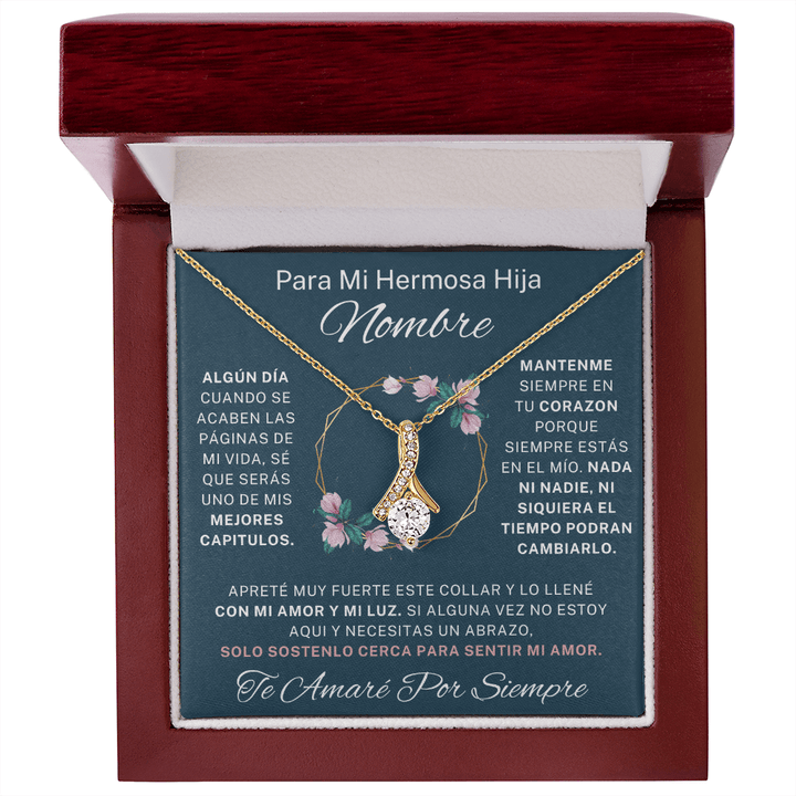 Regalo para hija | Mi verdadero amor | Collar atractivo