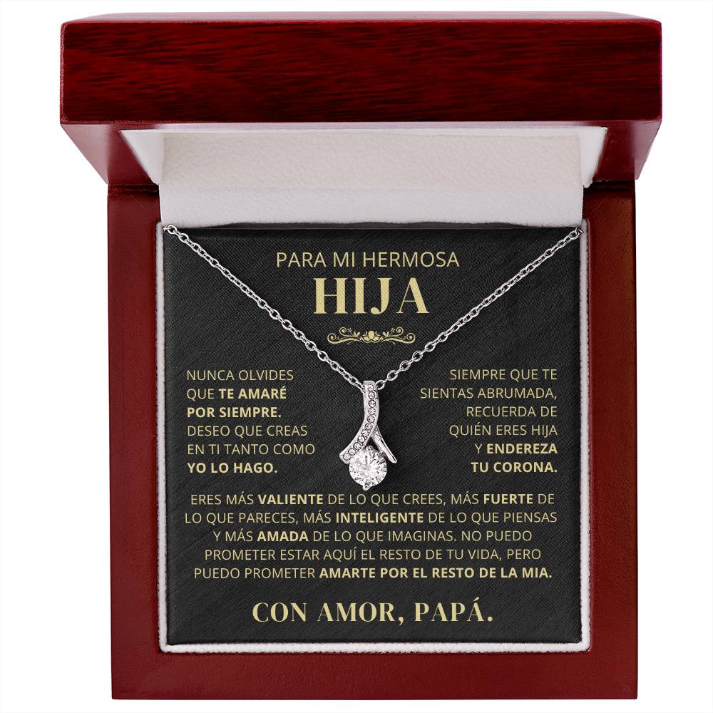 Regalo para hija | Todo lo que tengo | Collar atractivo