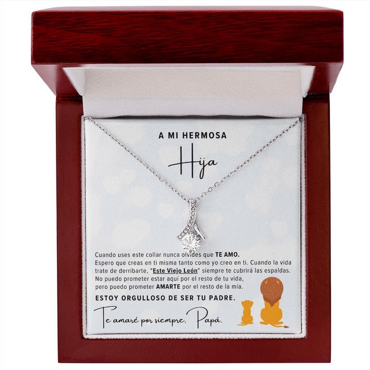 Regalo para hija | Mi hermosa | Collar atractivo