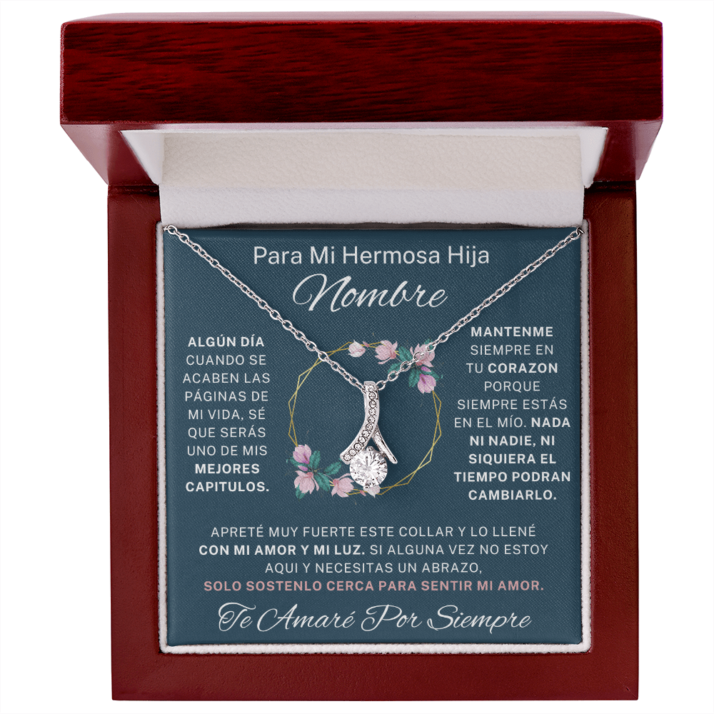 Regalo para hija | Mi verdadero amor | Collar atractivo