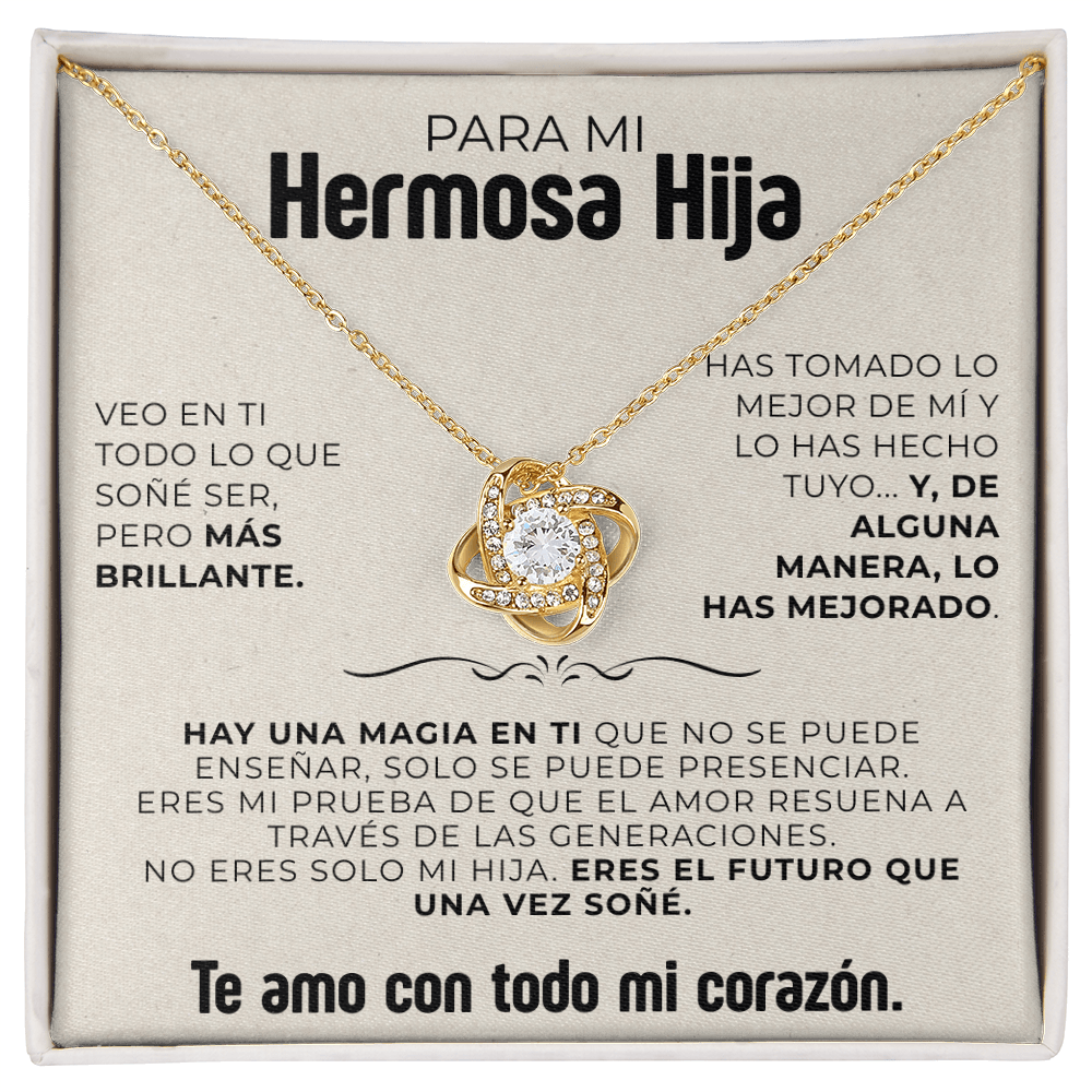 Para mi hermosa hija | Te amo con todo mi corazón, mi cielo