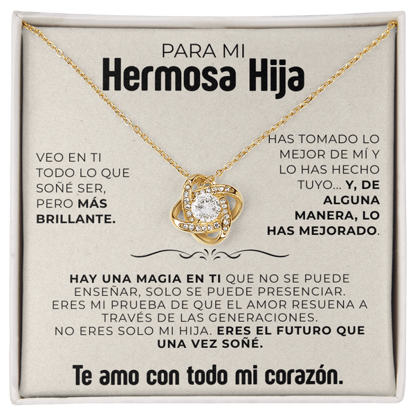 Para mi hermosa hija | Te amo con todo mi corazón, mi cielo