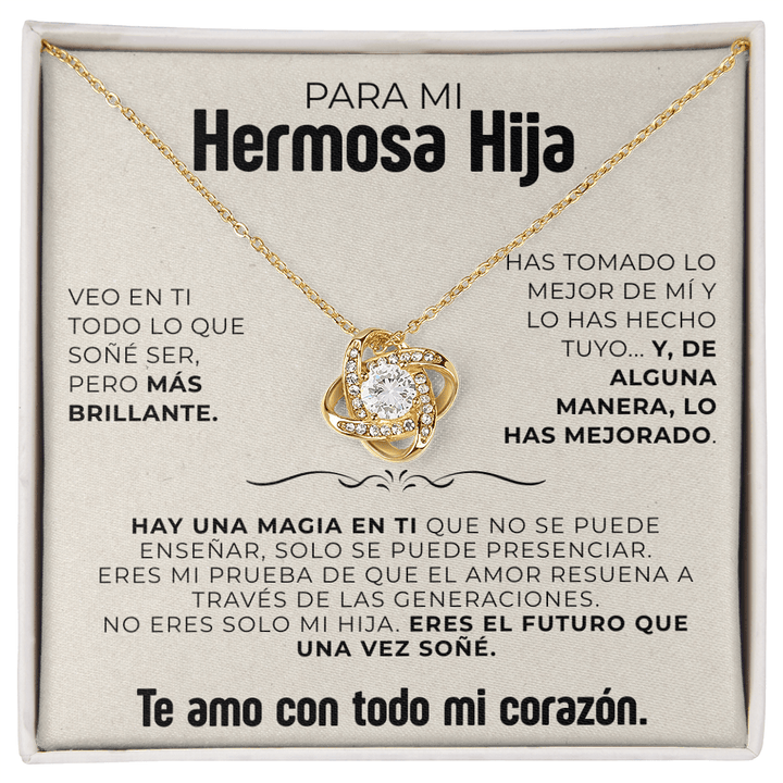 Para mi hermosa hija | Te amo con todo mi corazón, mi cielo