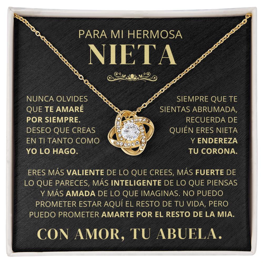 Para Mi Hermosa Nieta De Abuela - Nunca Olvides Que Te Amaré Por Siempre - LK250V2