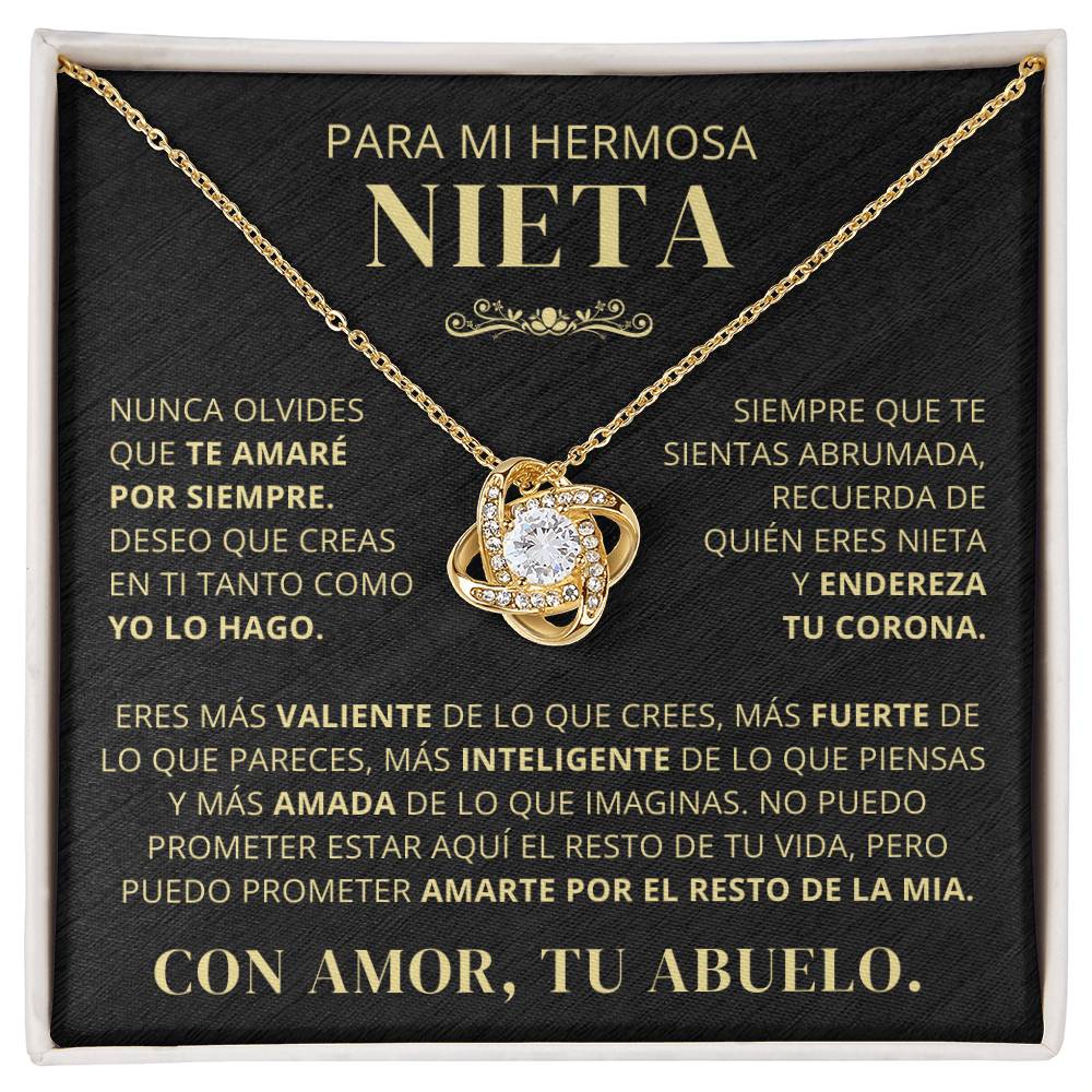 Para Mi Hermosa Nieta De Abuelo - Nunca Olvides Que Te Amaré Por Siempre - LK250V2
