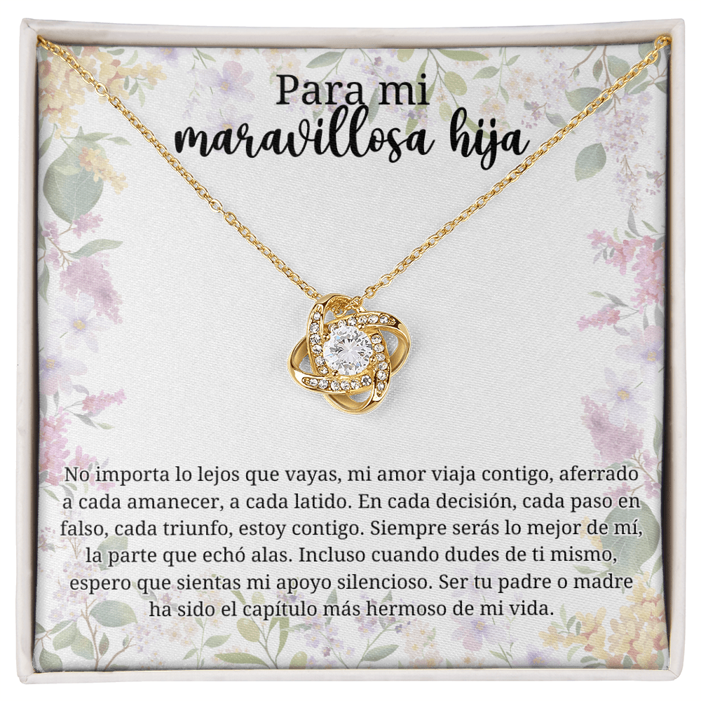 Para mi maravillosa hija | Mi amor viaja contigo