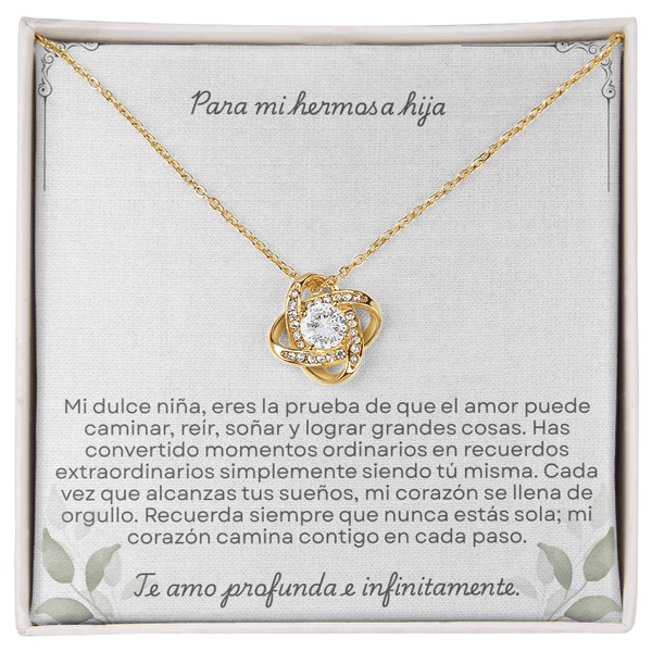 Para mi hermosa hija | Te amo profunda e infinitamente
