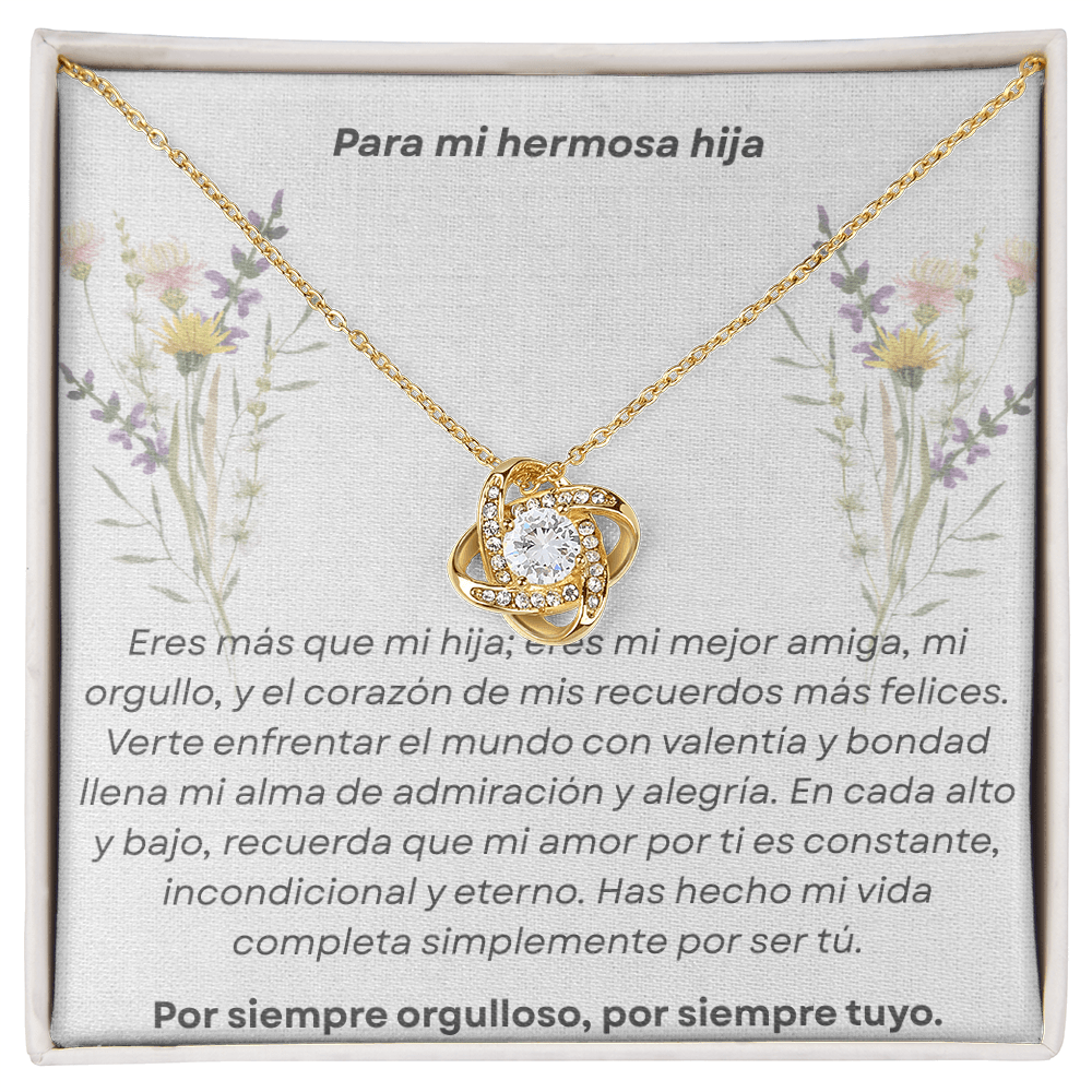 Para mi hermosa hija | Por siempre tuyo