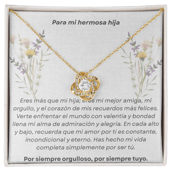Para mi hermosa hija | Por siempre tuyo