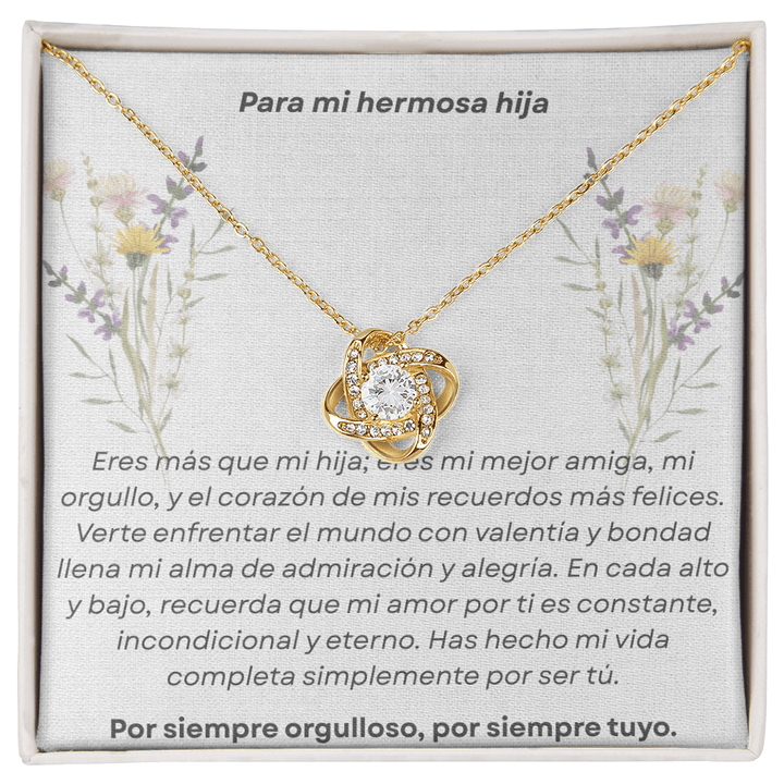 Para mi hermosa hija | Por siempre tuyo