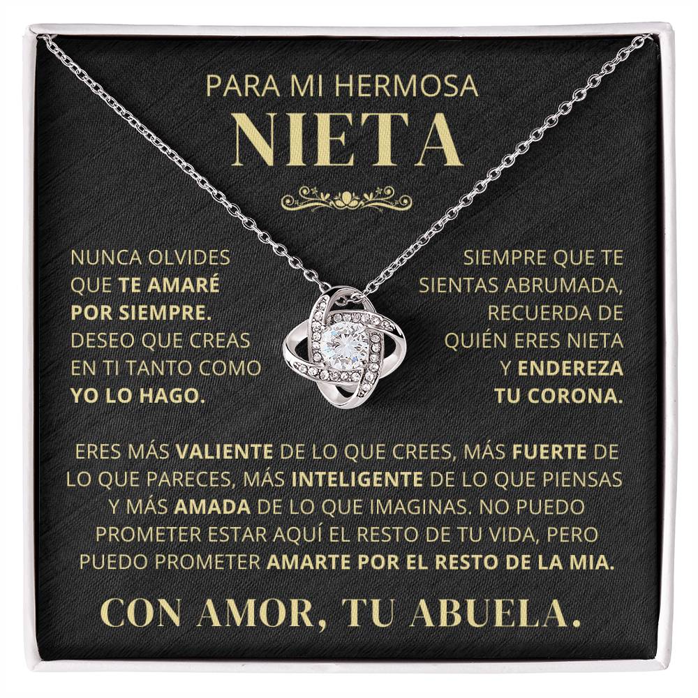 Para Mi Hermosa Nieta De Abuela - Nunca Olvides Que Te Amaré Por Siempre - LK250V2