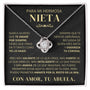Para Mi Hermosa Nieta De Abuela - Nunca Olvides Que Te Amaré Por Siempre - LK250V2