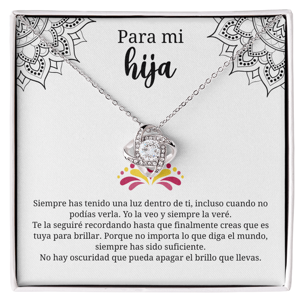 Para mi hija | Siempre has tenido una luz dentro de ti