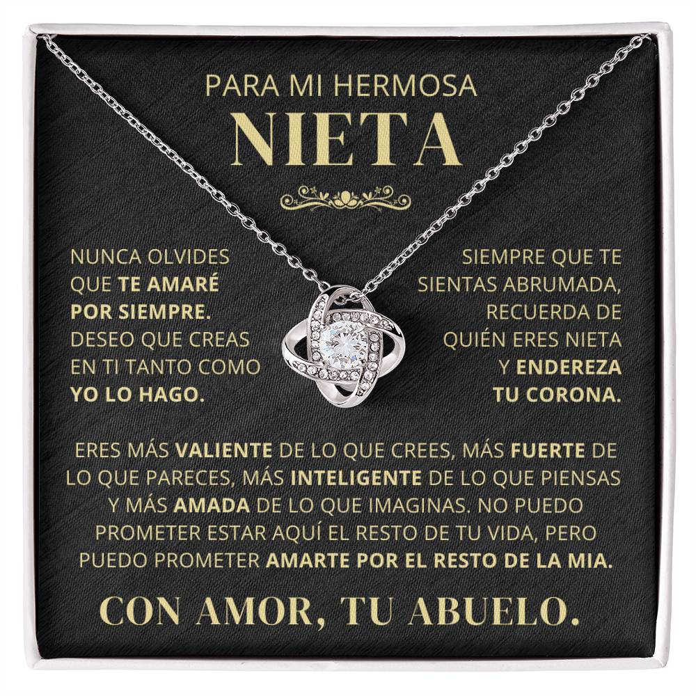 Para Mi Hermosa Nieta De Abuelo - Nunca Olvides Que Te Amaré Por Siempre - LK250V2