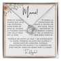 Regalo Para Mama | Perfecta | Persona | Collar de nudo de amor