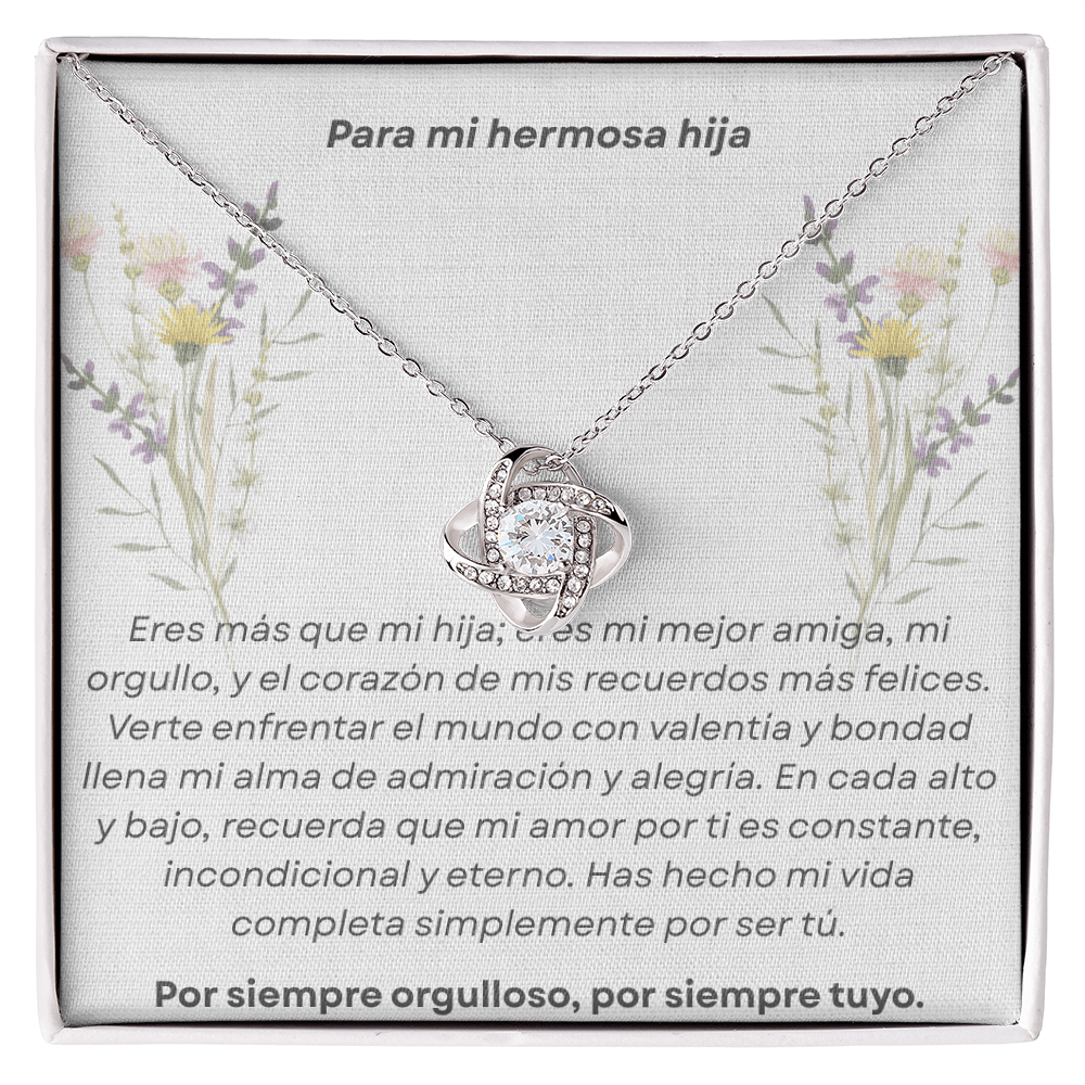 Para mi hermosa hija | Por siempre tuyo