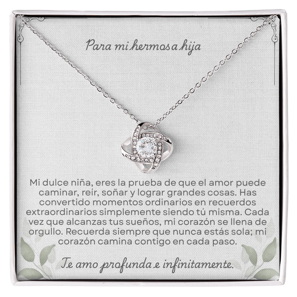 Para mi hermosa hija | Te amo profunda e infinitamente