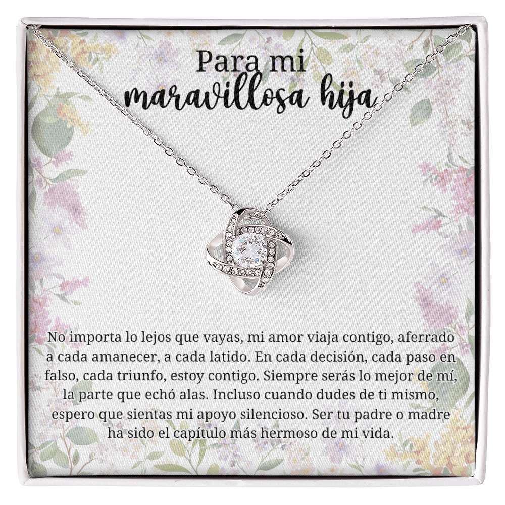 Para mi maravillosa hija | Mi amor viaja contigo