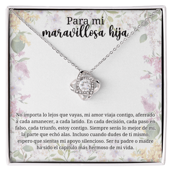 Para mi maravillosa hija | Mi amor viaja contigo