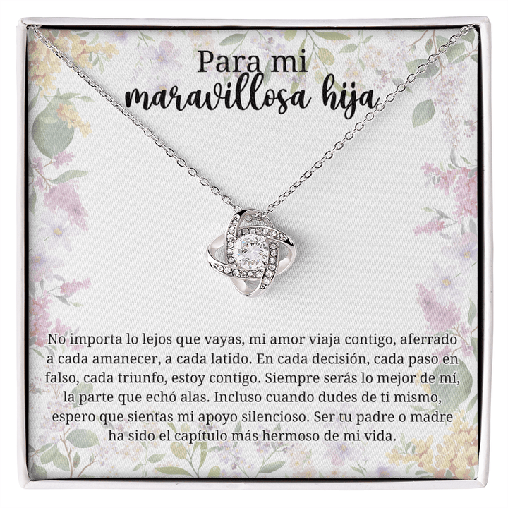 Para mi maravillosa hija | Mi amor viaja contigo