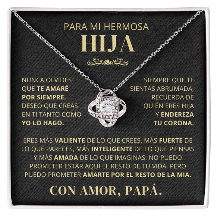 Para La Hija De Papá- Nunca Olvides Que Te Amaré Por Siempre - LK250V2 (AMAZON)