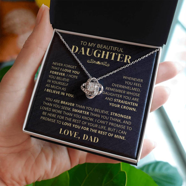 To My Beautiful Daughter From Dad - Never Forget That I Love You - LK250V2-E