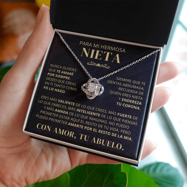 Para Mi Hermosa Nieta De Abuelo - Nunca Olvides Que Te Amaré Por Siempre - LK250V2
