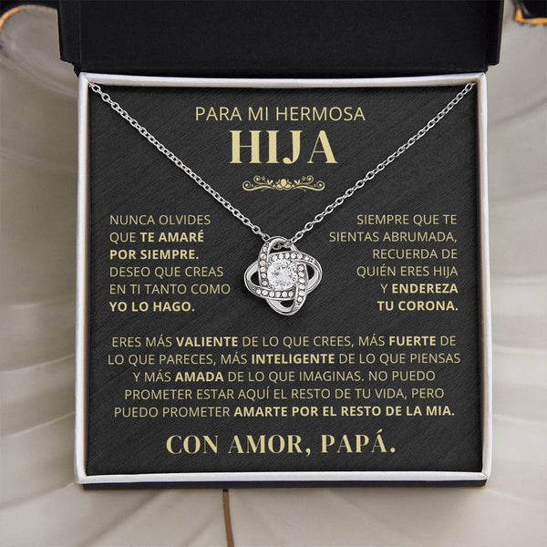 Para La Hija De Papá- Nunca Olvides Que Te Amaré Por Siempre - LK250V2 (AMAZON)
