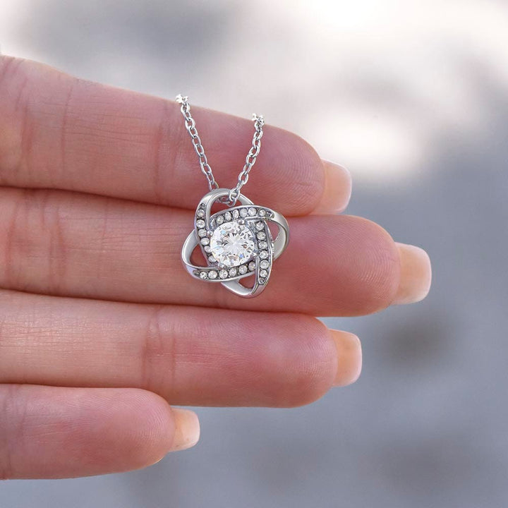 Regalo Para Hija | Eres mi mayor orgullo | Collar de nudo de amor