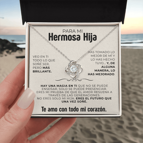Para mi hermosa hija | Te amo con todo mi corazón, mi cielo