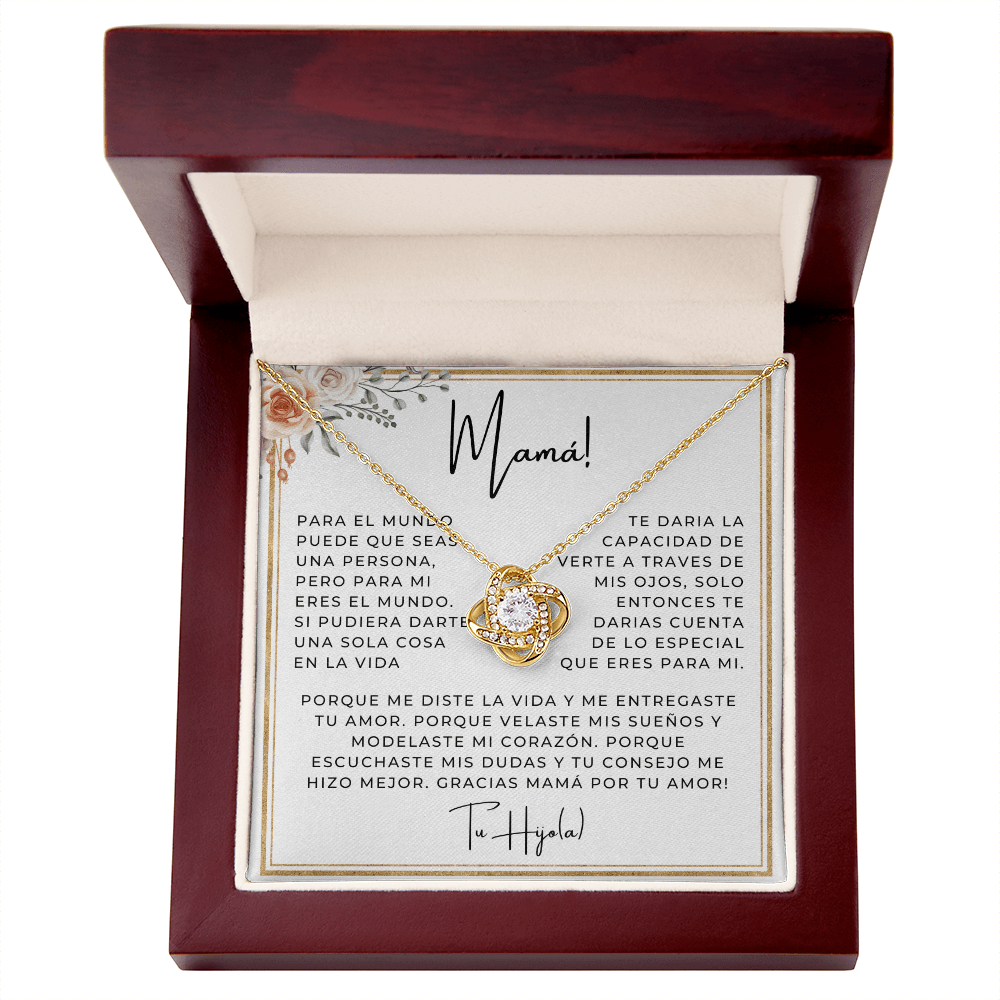 Regalo Para Mama | Perfecta | Persona | Collar de nudo de amor