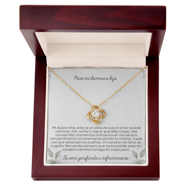 Para mi hermosa hija | Te amo profunda e infinitamente