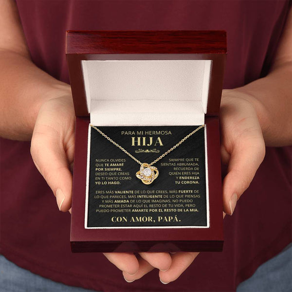 Para La Hija De Papá- Nunca Olvides Que Te Amaré Por Siempre - LK250V2 (AMAZON)