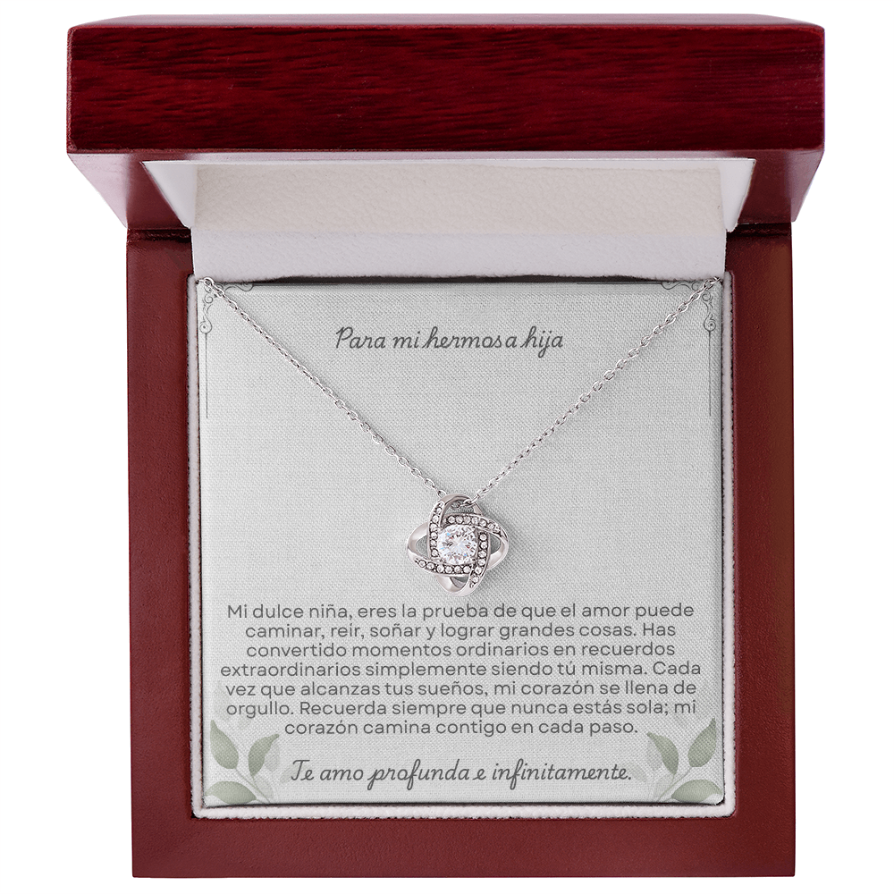 Para mi hermosa hija | Te amo profunda e infinitamente