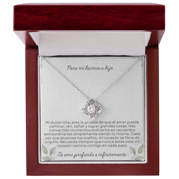 Para mi hermosa hija | Te amo profunda e infinitamente