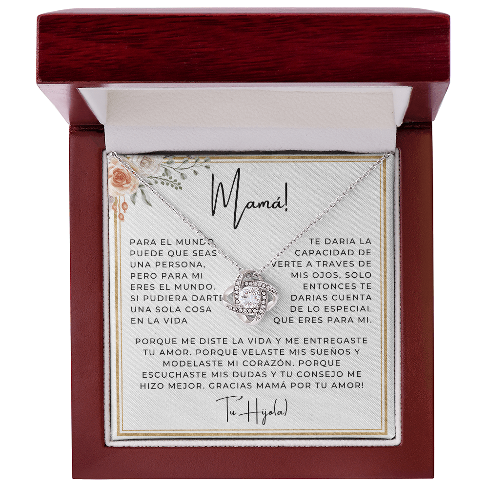 Regalo Para Mama | Perfecta | Persona | Collar de nudo de amor
