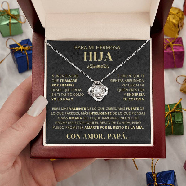 Para La Hija De Papá- Nunca Olvides Que Te Amaré Por Siempre - LK250V2 (AMAZON)