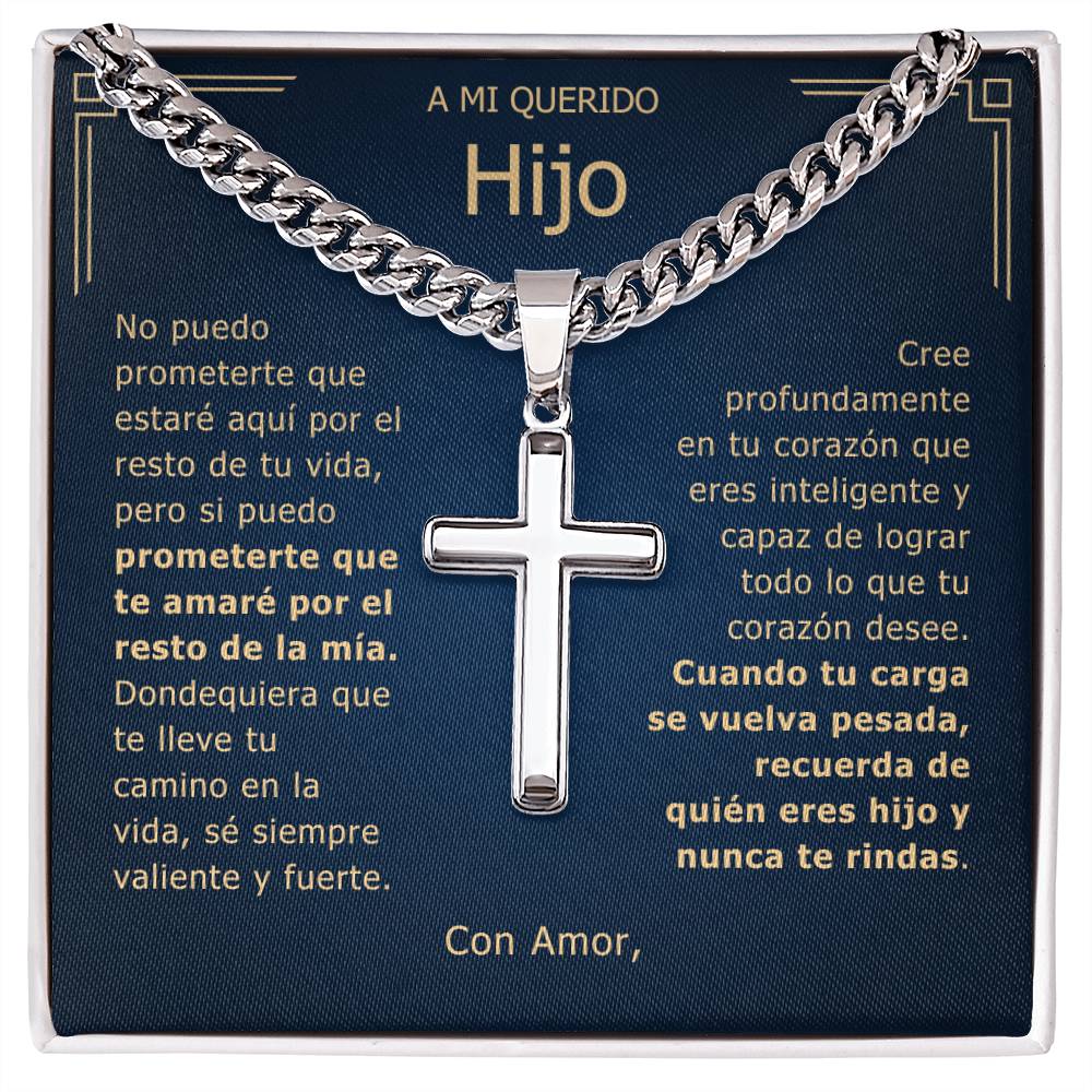 Regalo para Hijo | Mejores Amigos | Collar con Cruz