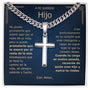 Regalo para Hijo | Mejores Amigos | Collar con Cruz