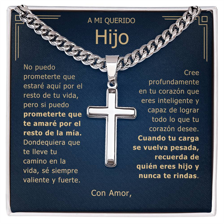Regalo para Hijo | Mejores Amigos | Collar con Cruz