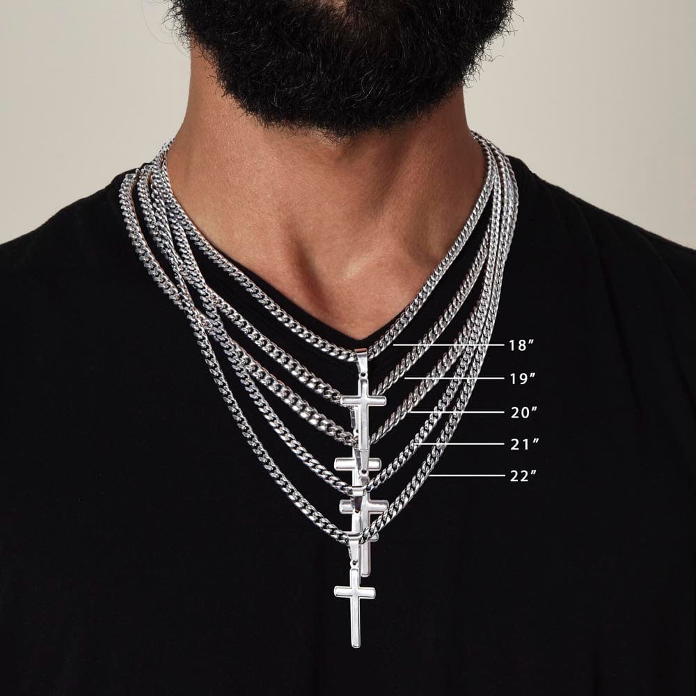 Regalo para Hijo | Mejores Amigos | Collar con Cruz