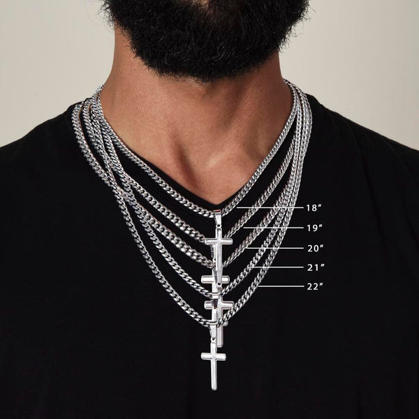 Regalo para Hijo | Mejores Amigos | Collar con Cruz
