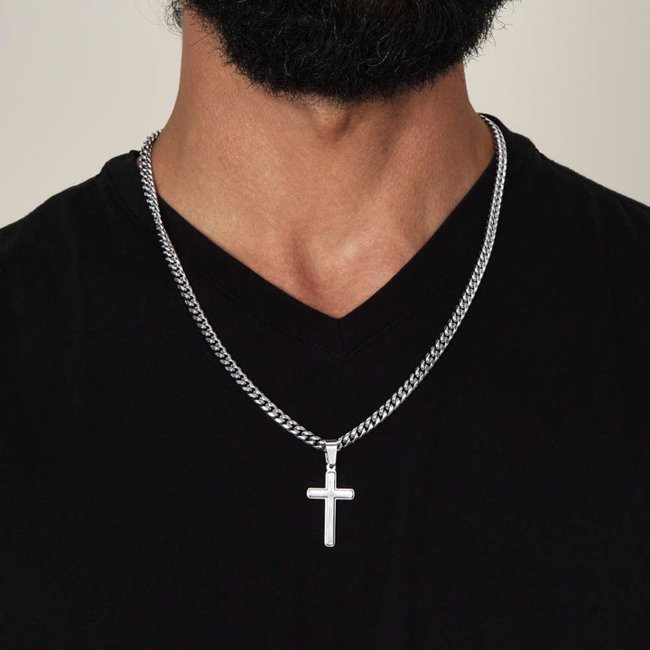 Regalo para Hijo | Mejores Amigos | Collar con Cruz