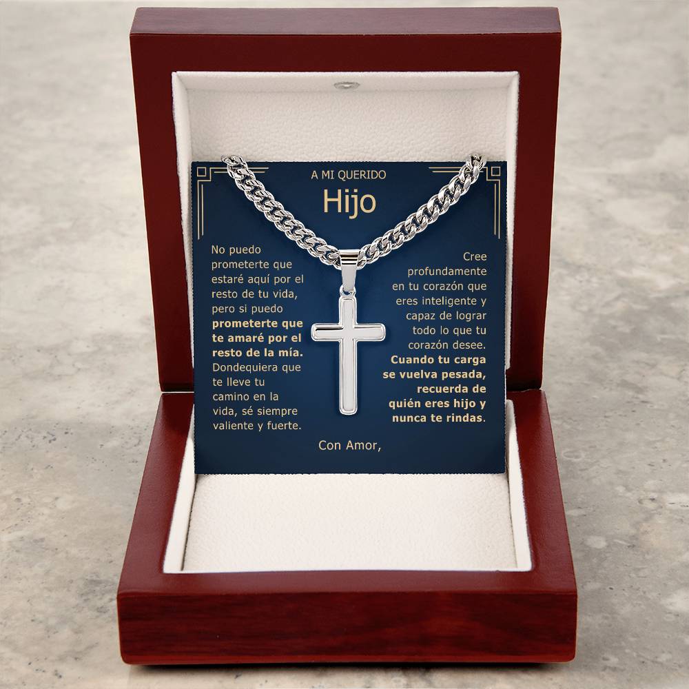 Regalo para Hijo | Mejores Amigos | Collar con Cruz