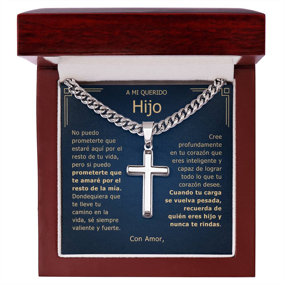 Regalo para Hijo | Mejores Amigos | Collar con Cruz