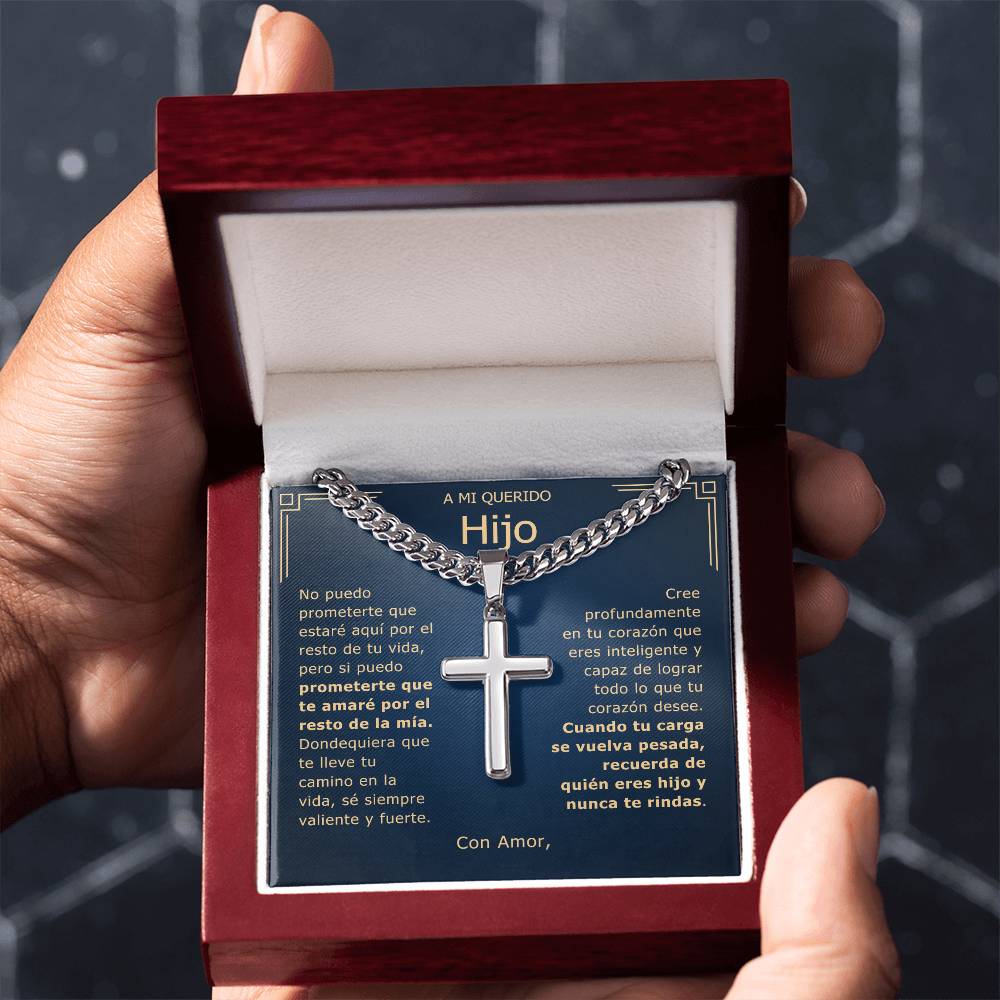Regalo para Hijo | Mejores Amigos | Collar con Cruz
