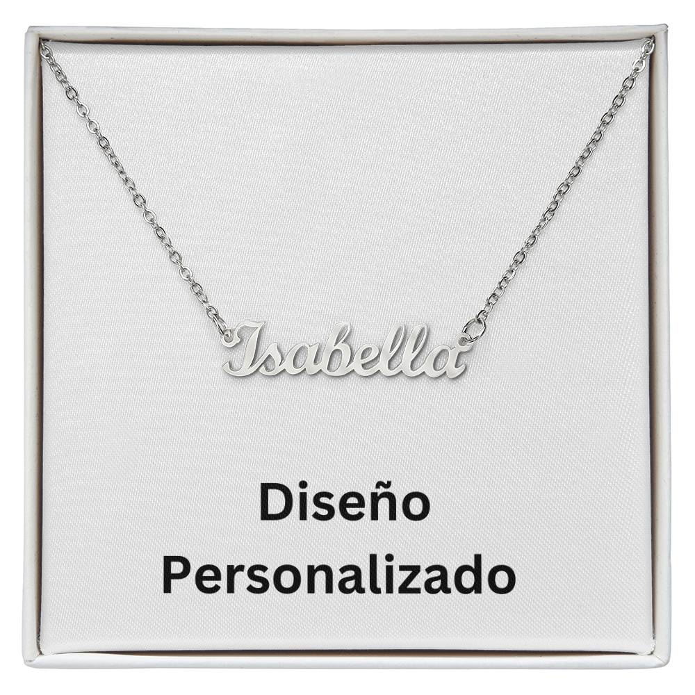 collar con nombre de estilo exclusivo - Diseño Personalizado