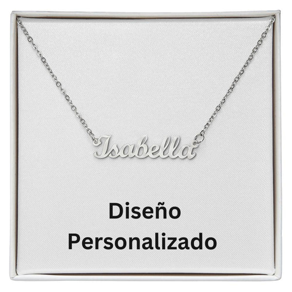 collar con nombre de estilo exclusivo - Diseño Personalizado