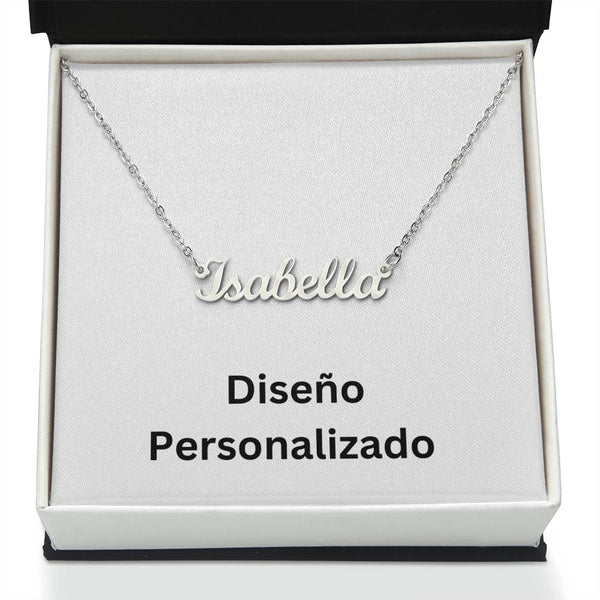 collar con nombre de estilo exclusivo - Diseño Personalizado
