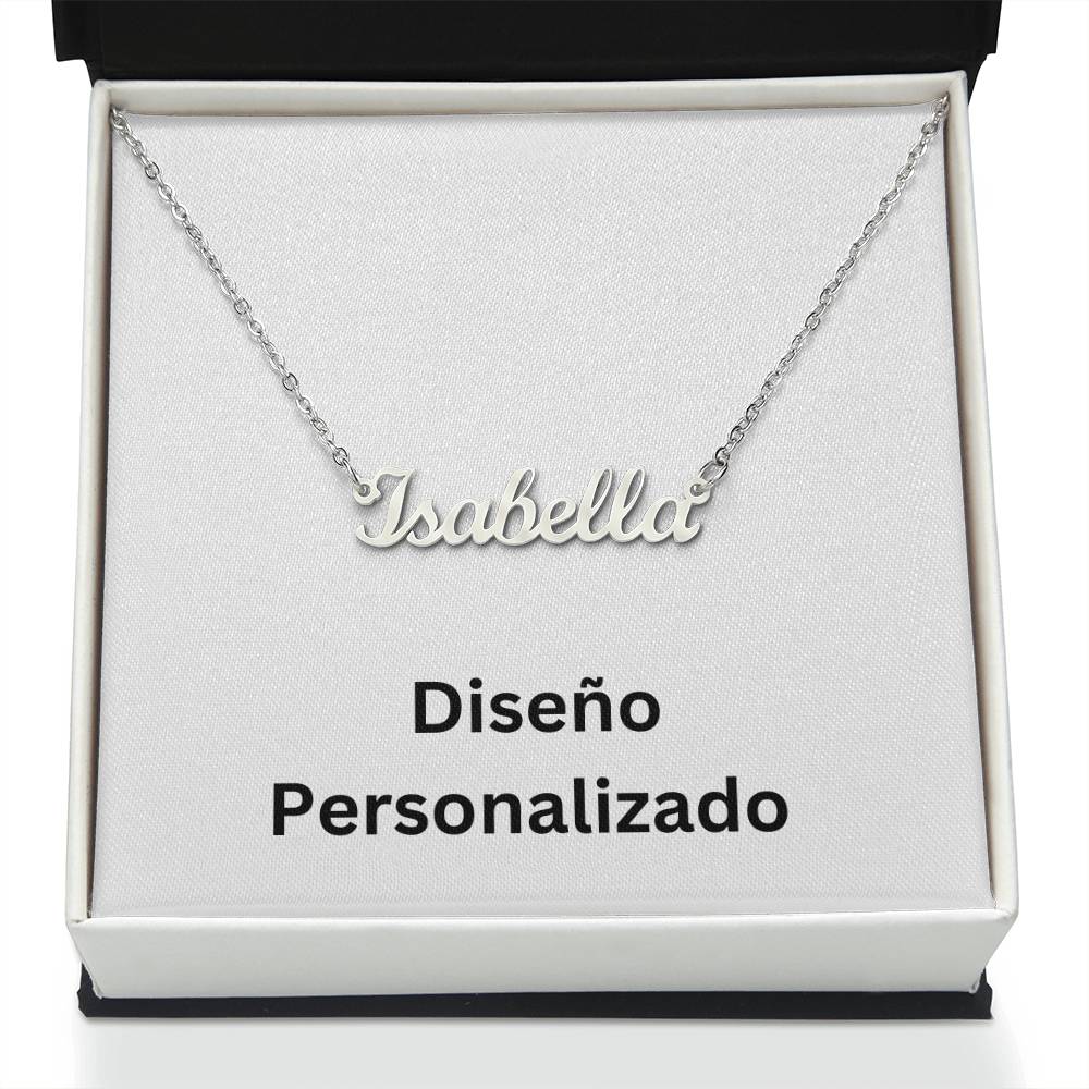 collar con nombre de estilo exclusivo - Diseño Personalizado